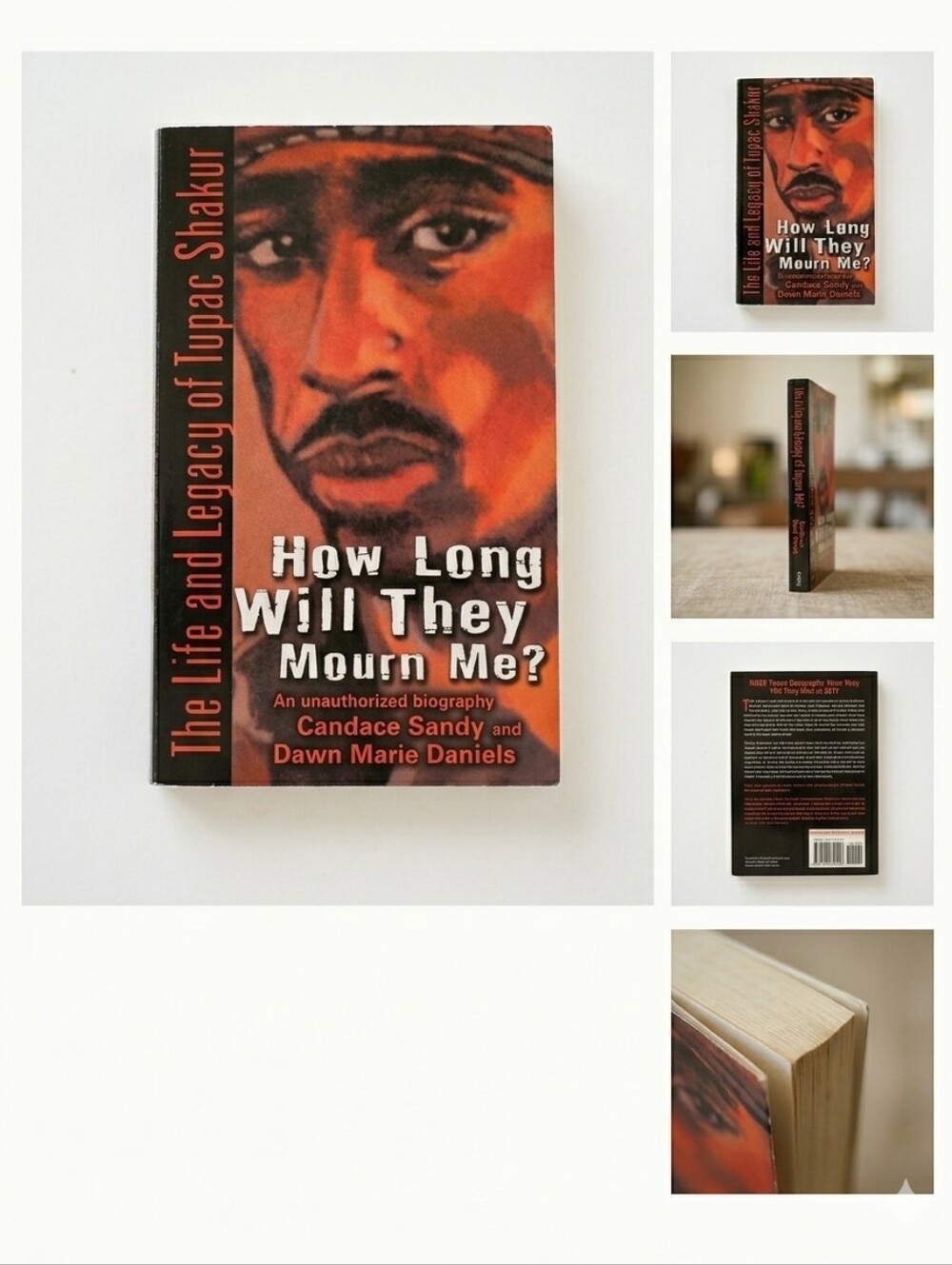 Tupac Shakur Biography How Long Will They Mourn Me Paperback Book